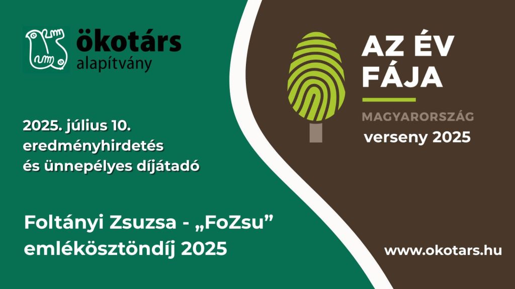 Év Fája díjátadó és FoZsu emlékösztöndíj eredményhirdetés