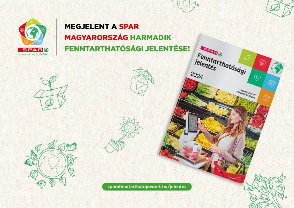 SPAR: 4,8%-kal kevesebb energiafogyasztás, 90% hazai forrás az élelmiszereknél